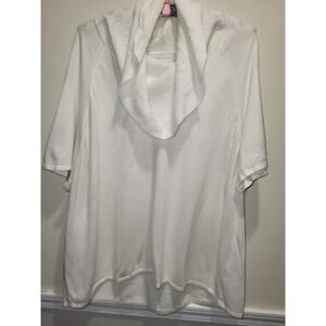 Avenue Cream Knit Womens Blouse 22/24